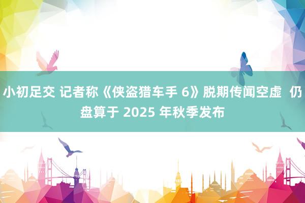 小初足交 记者称《侠盗猎车手 6》脱期传闻空虚  仍盘算于 2025 年秋季发布