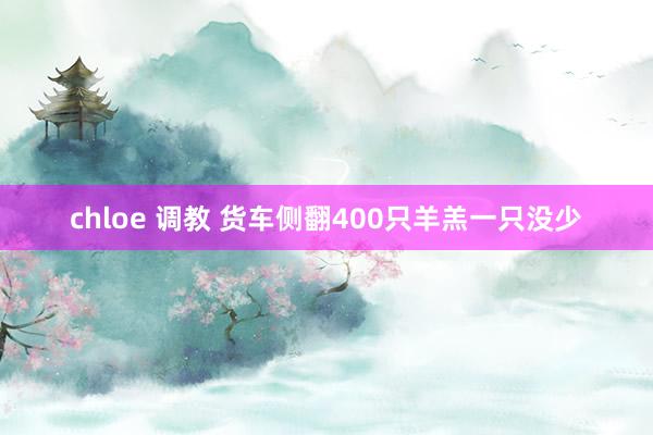 chloe 调教 货车侧翻400只羊羔一只没少